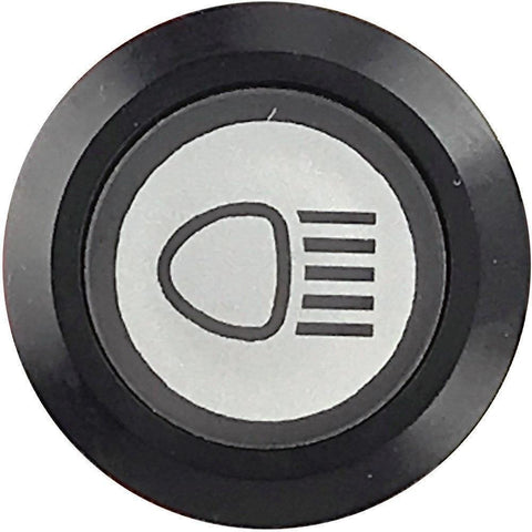 Main Beam Switch Illuminated Black Bezel - Car Builder Solutions