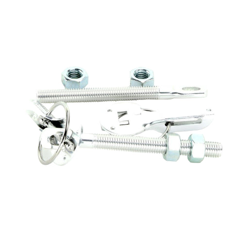 Sliding Retained Pin Bonnet Pin Kit Pair - Car Builder Solutions