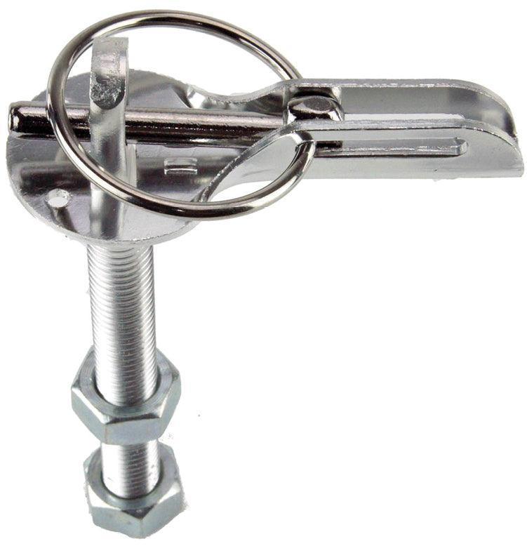 Stainless Steel Plate Bonnet Pins 85mm Pair - Car Builder Solutions