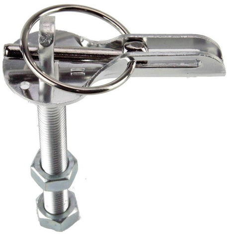 Stainless Steel Plate Bonnet Pins 85mm Pair - Car Builder Solutions