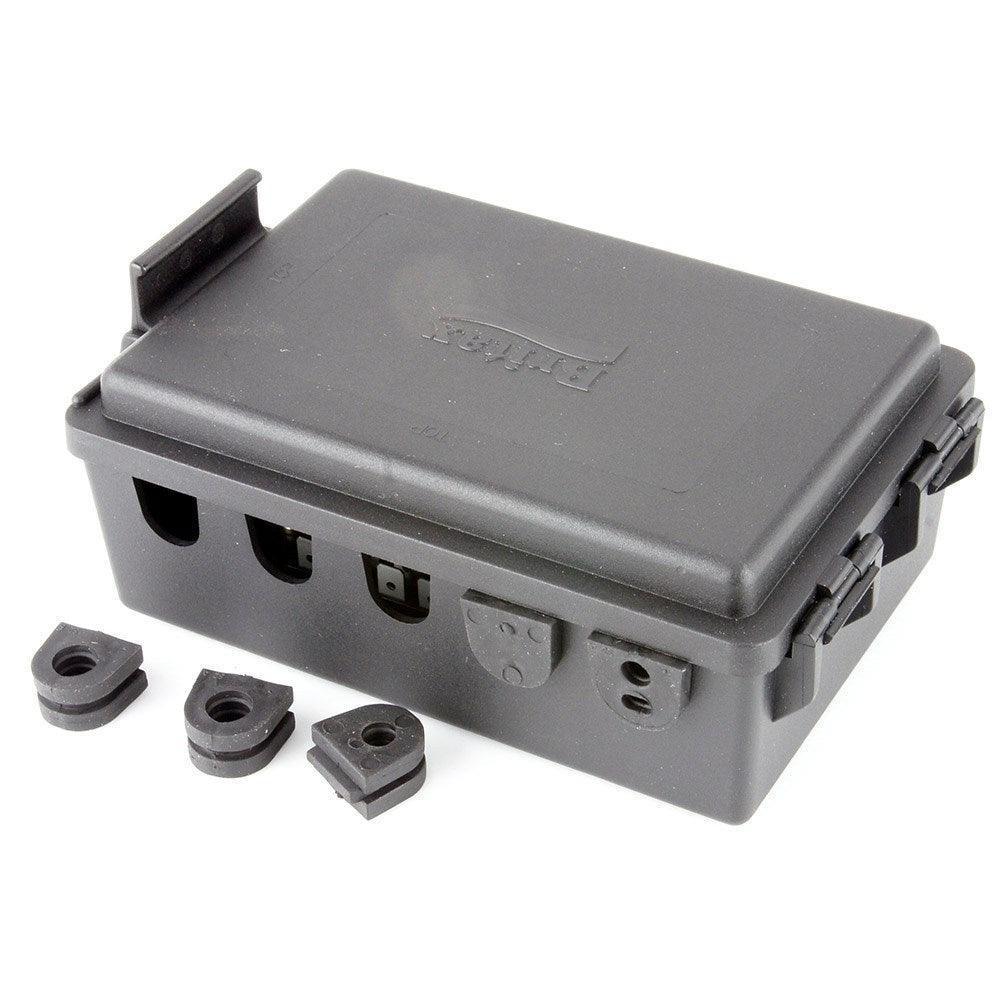 Intersection Bus Box 10 Way Junction Box 1/4 Spades Bus Bar – Car Builder Solutions