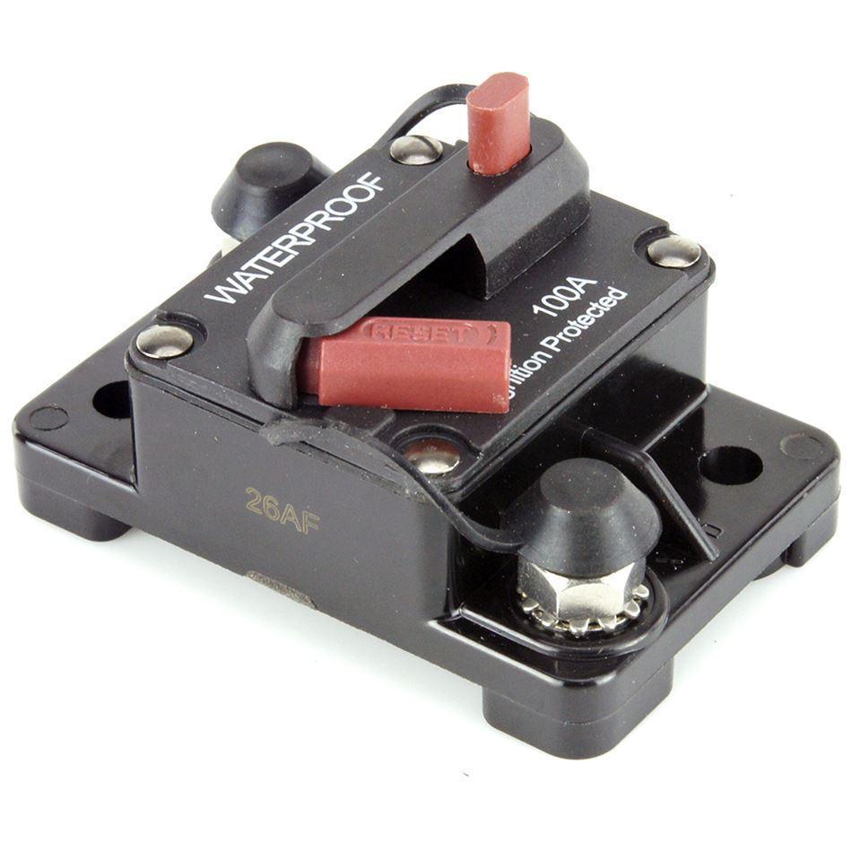100 Amp Surface Mount Circuit Breaker - Car Builder Solutions