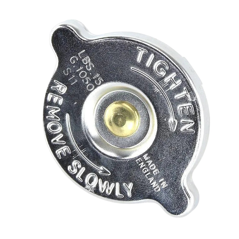 Radiator Cap (CHROME) Rubber Upper Seal 15lb – Car Builder Solutions
