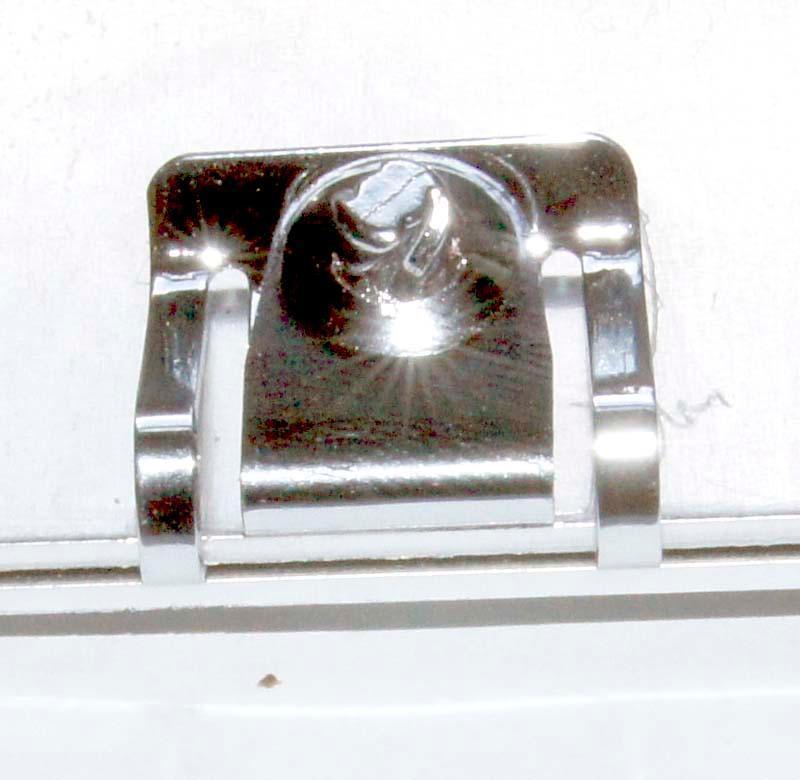 Chrome Quarter Turn Fastener for 4mm Top Panels - Car Builder Solutions