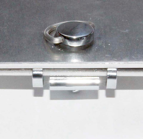 Chrome Quarter Turn Fastener for 4mm Top Panels - Car Builder Solutions