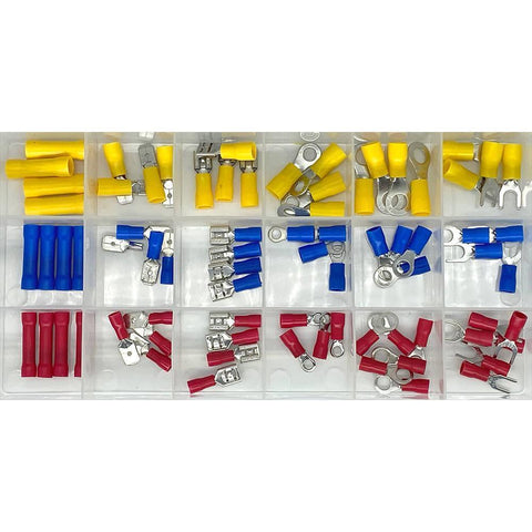 Crimp Terminal Selection Pack 76 Pieces - Car Builder Solutions