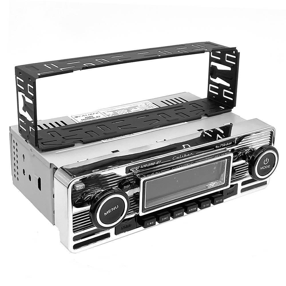 Classic Style DAB FM Radio Chrome Facia - Car Builder Solutions