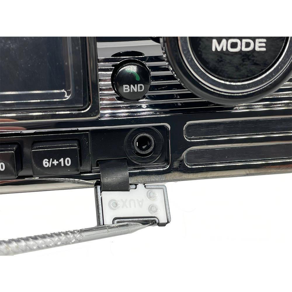 Classic Style DAB FM Radio Chrome Facia - Car Builder Solutions