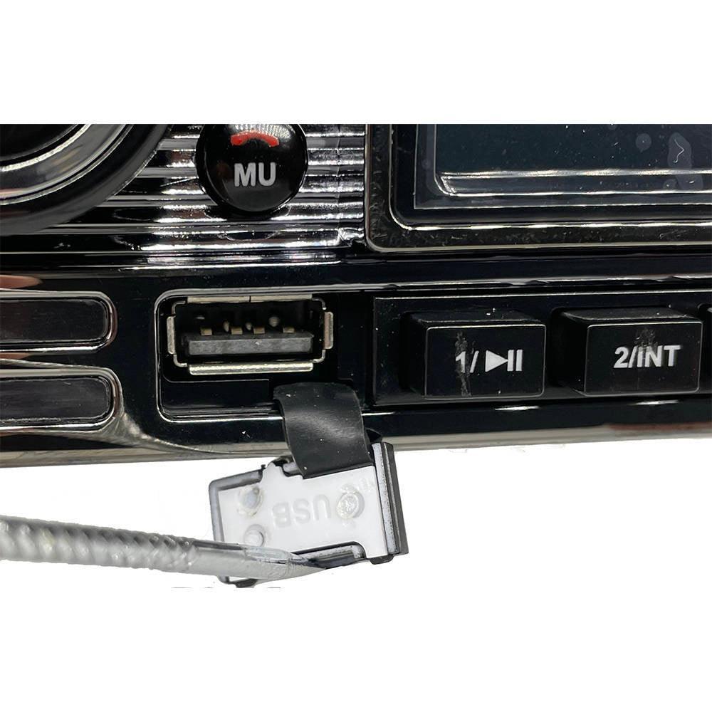 Classic Style DAB FM Radio Chrome Facia - Car Builder Solutions