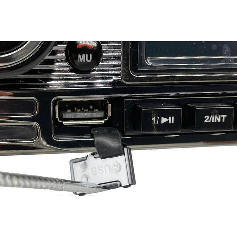 Classic Style DAB FM Radio Chrome Facia - Car Builder Solutions