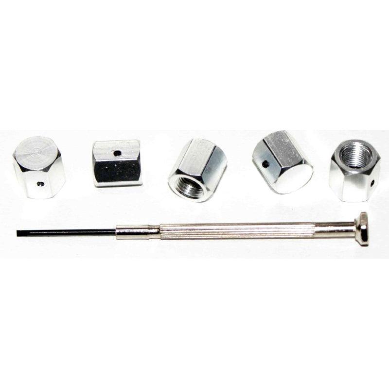 Locking Tyre Dust Caps Aluminium - Car Builder Solutions