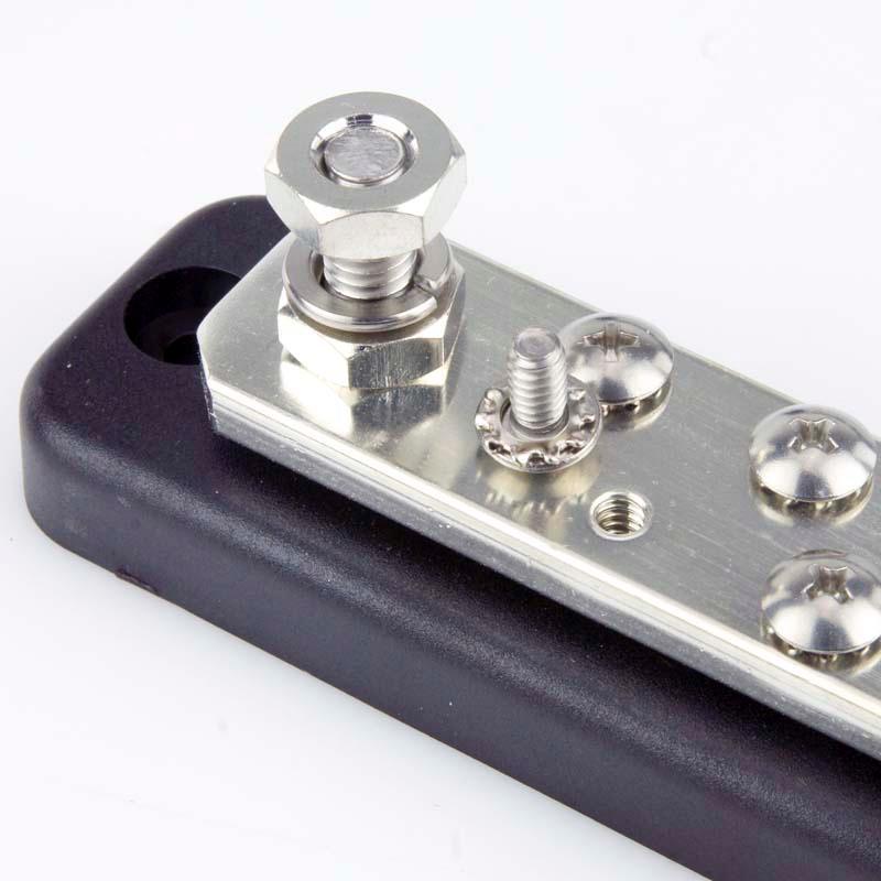 250 Amp Distribution Bar With Cover - Car Builder Solutions