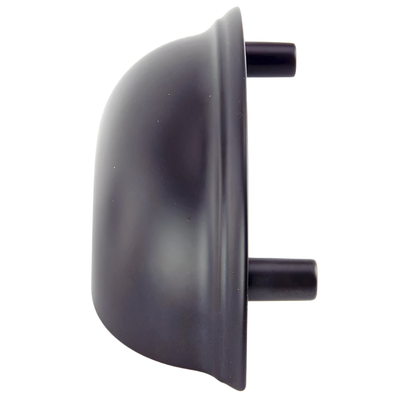 Satin Black Powder Coated Diecast Metal 'D' Pull Handle - Car Builder Solutions