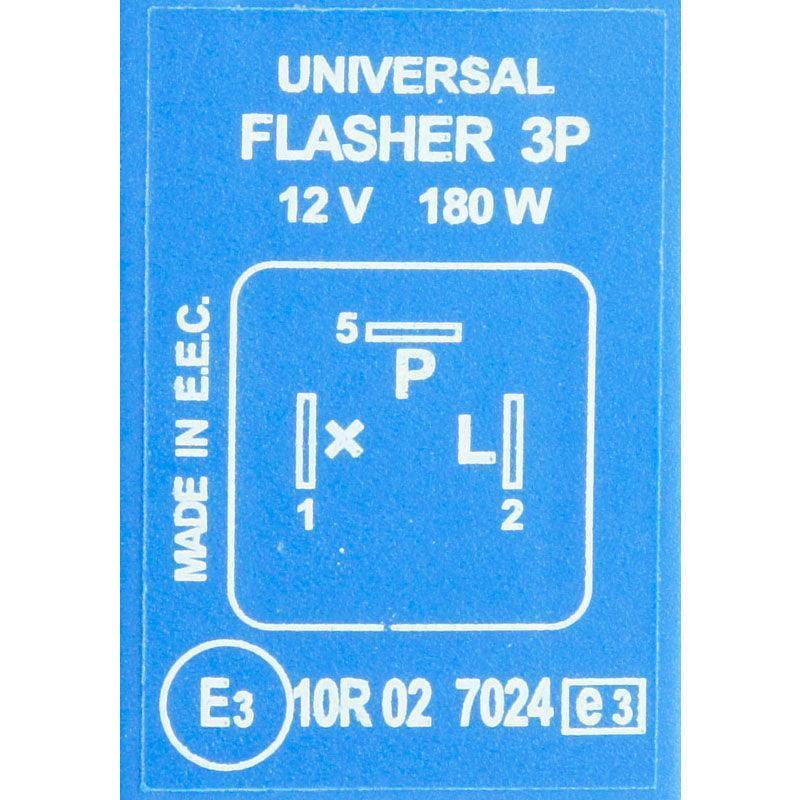 Blue 3 Pin Flasher Relay (for #INDCH) - Car Builder Solutions