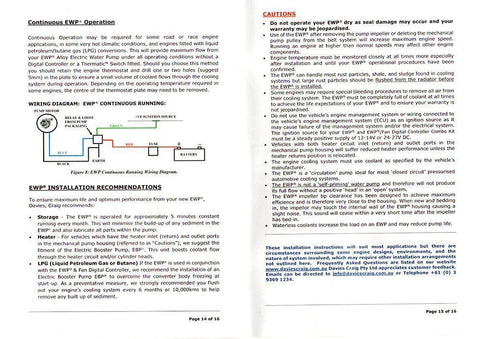 Electric Water Pump 115 L/Min and Digital Controller Kit - Car Builder Solutions