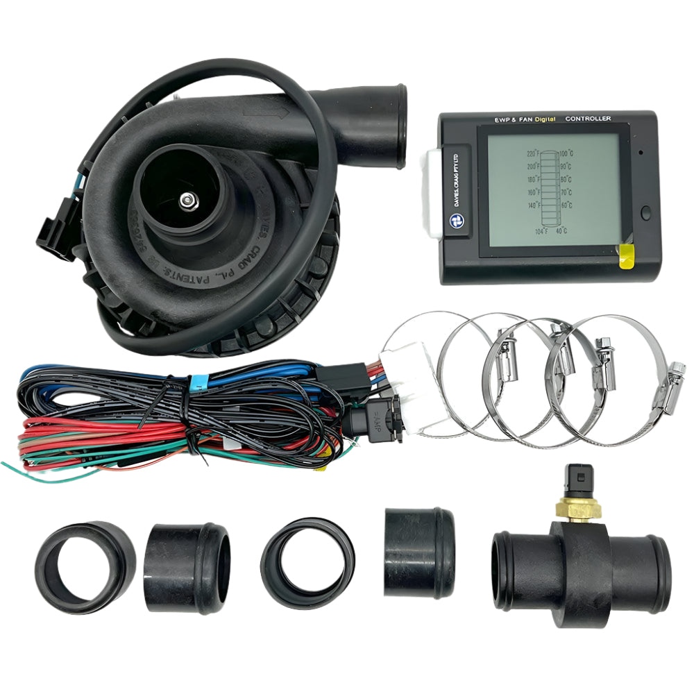 Electric Water Pump 115 L/Min and Digital Controller Kit - Car Builder Solutions