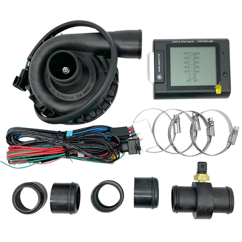 Electric Water Pump 115 L/Min and Digital Controller Kit - Car Builder Solutions