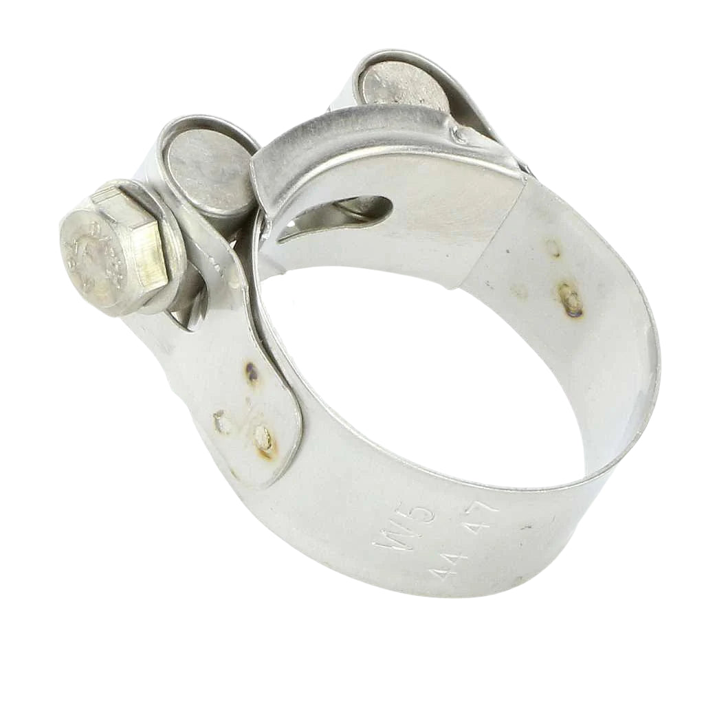 thumbnail image 2 of 48-51mm Stainless Steel Exhaust Clamp For Motorcycles - Heavy Duty Toro Brand 2 of 13