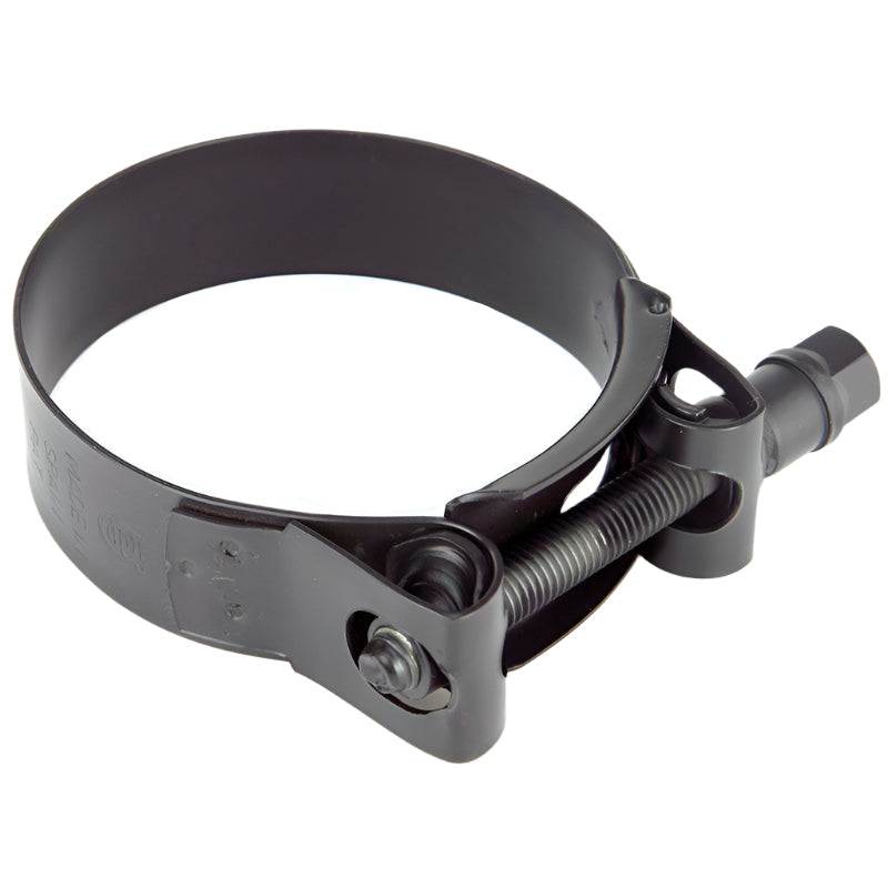 Black Stainless Steel Exhaust Clamp 59 - 63 mm - Car Builder Solutions