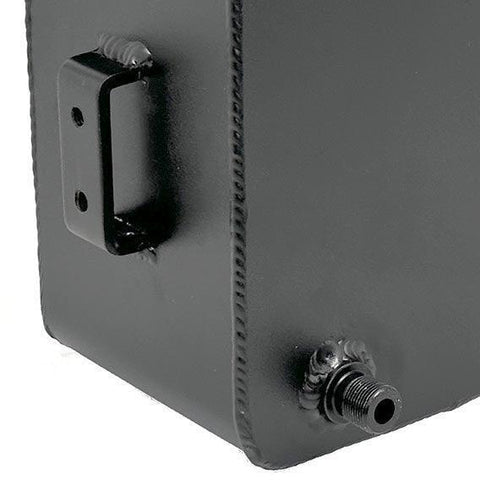 2 Litre Black Aluminium Expansion / Overflow Tank - Car Builder Solutions