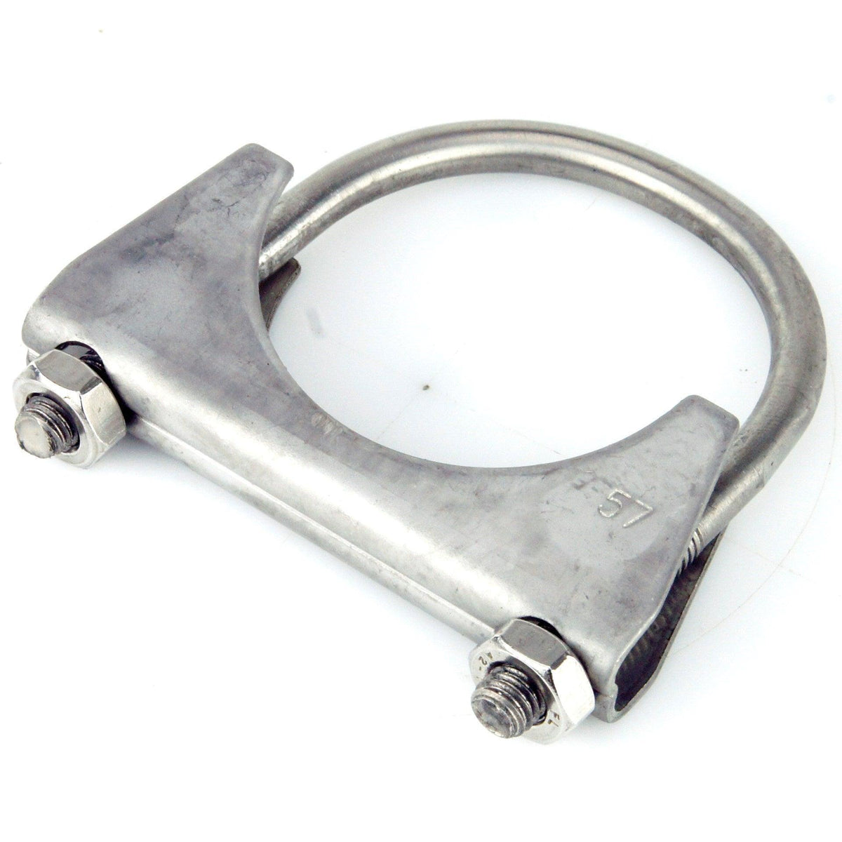 Stainless 'U' Exhaust Clamp 57m - Car Builder Solutions