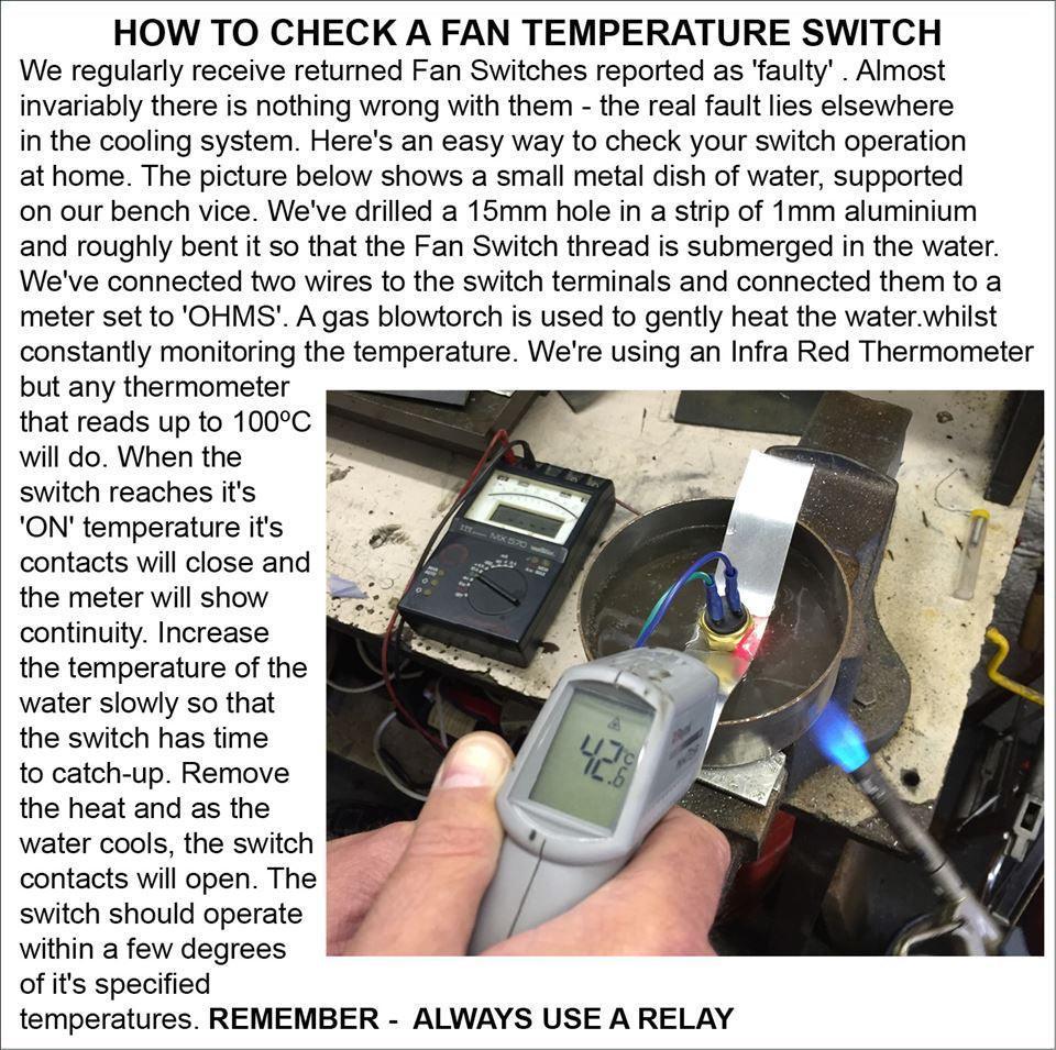 Surface Mount Fan Switch 100C/82C - Car Builder Solutions