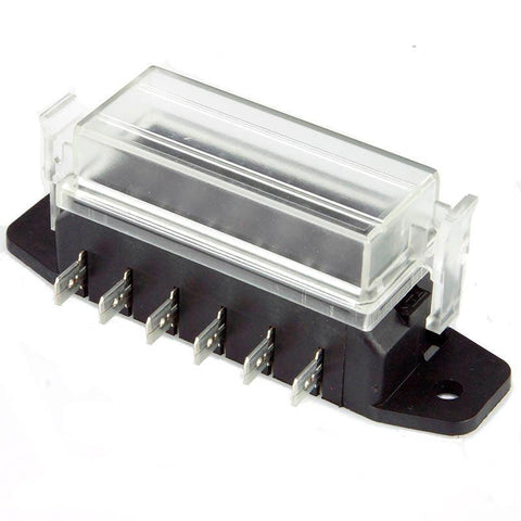 Blade Fuse Box 6 Way Side Entry - Car Builder Solutions