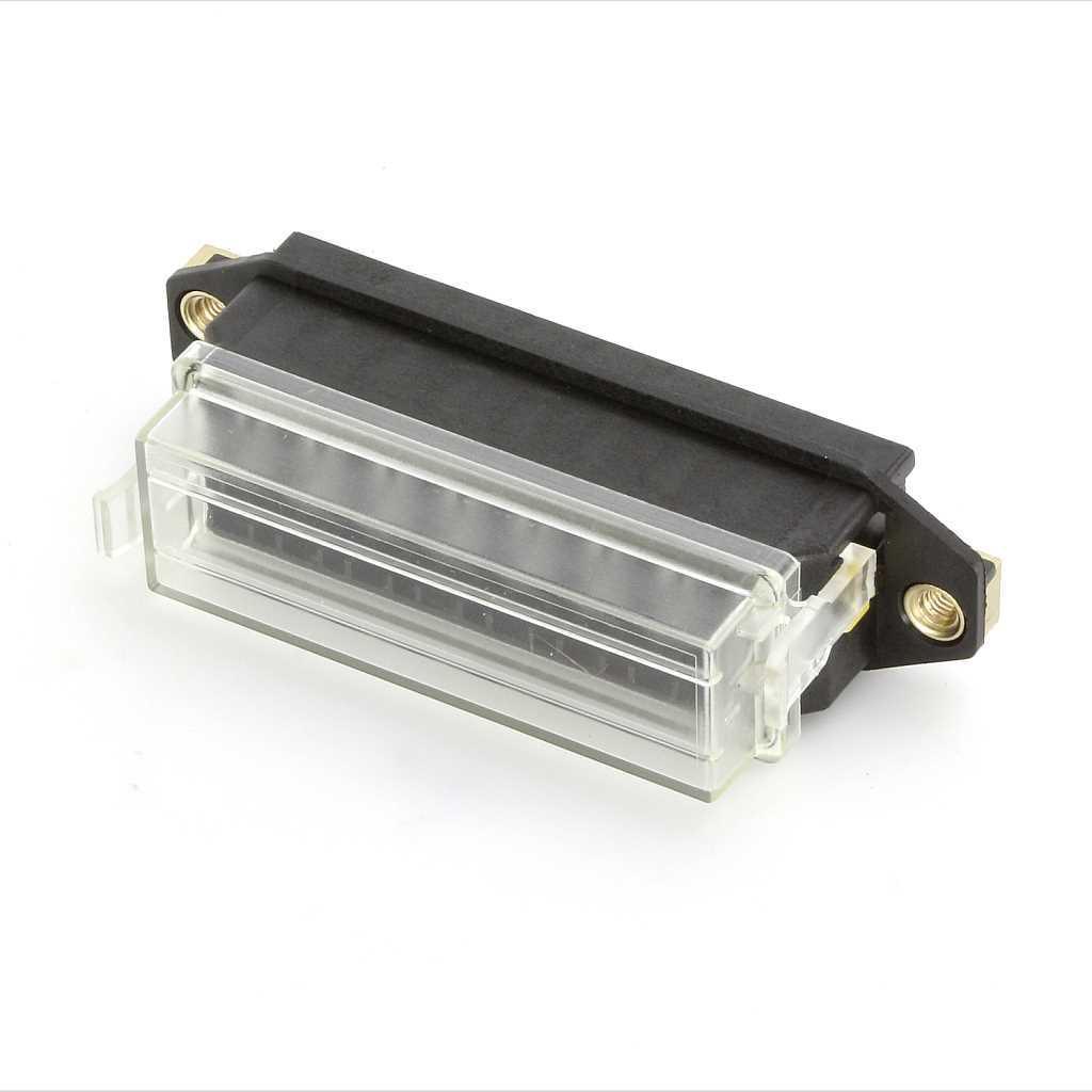 8-Way Standard Blade Fuse Box With Lid – Side Entry Holder & Cover