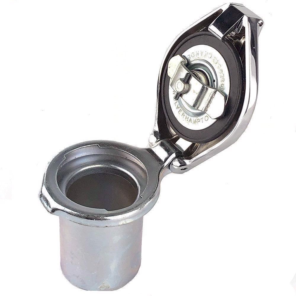 Locking Chrome Fuel Cap Assembly – Car Builder Solutions
