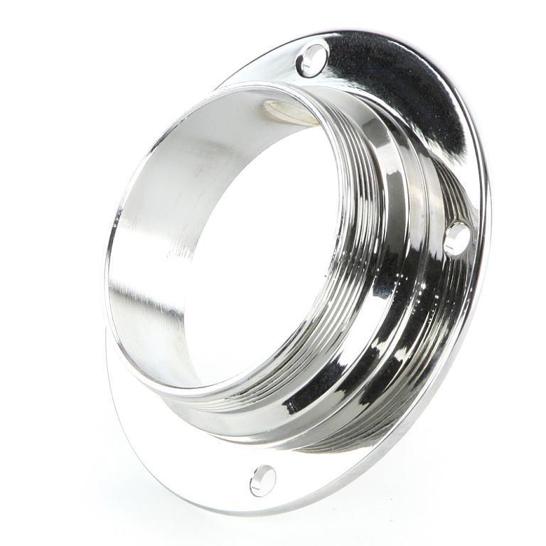 2 3/4" 16TPI Chromed Brass Mounting Flange - Car Builder Solutions