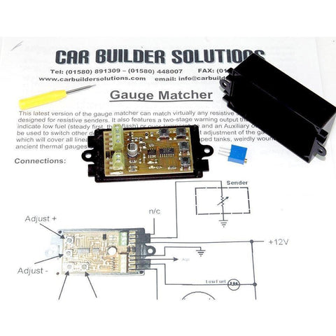 Multi Gauge Matcher 80mm Long - Car Builder Solutions