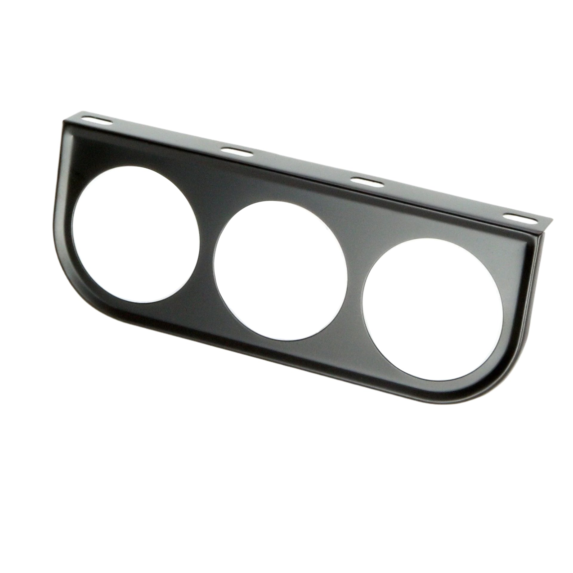 Steel Flat Gauge Panel Triple Black - Car Builder Solutions
