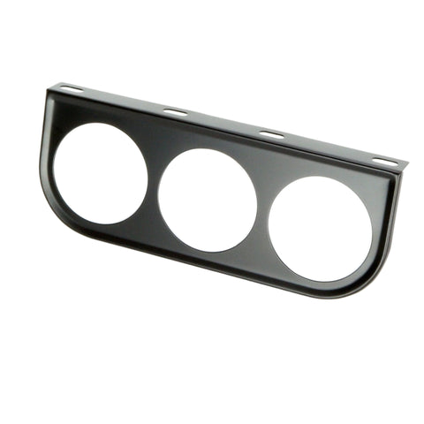 Steel Flat Gauge Panel Triple Black - Car Builder Solutions