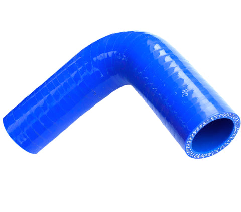 32mm (1 1/4"") ID Heavy Duty Blue 90 Deg Elbow - Car Builder Solutions