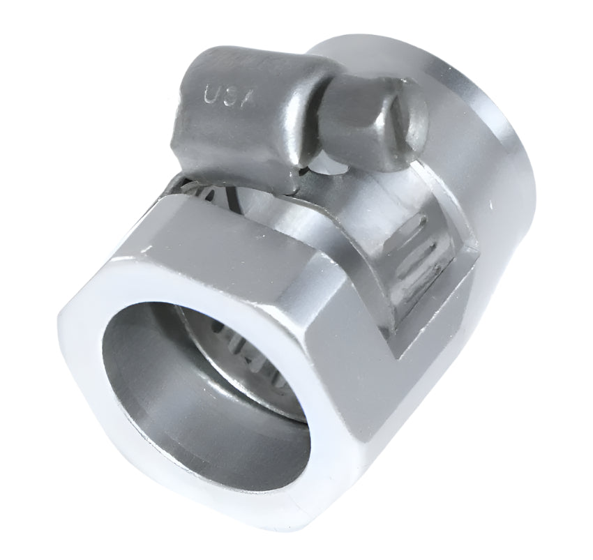 Hose End Finisher Silver 17.5mm ID - Car Builder Solutions