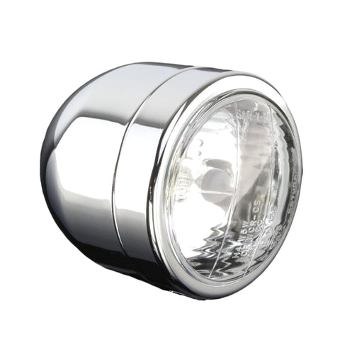 4 Inch Chrome Headlamp - Car Builder Solutions