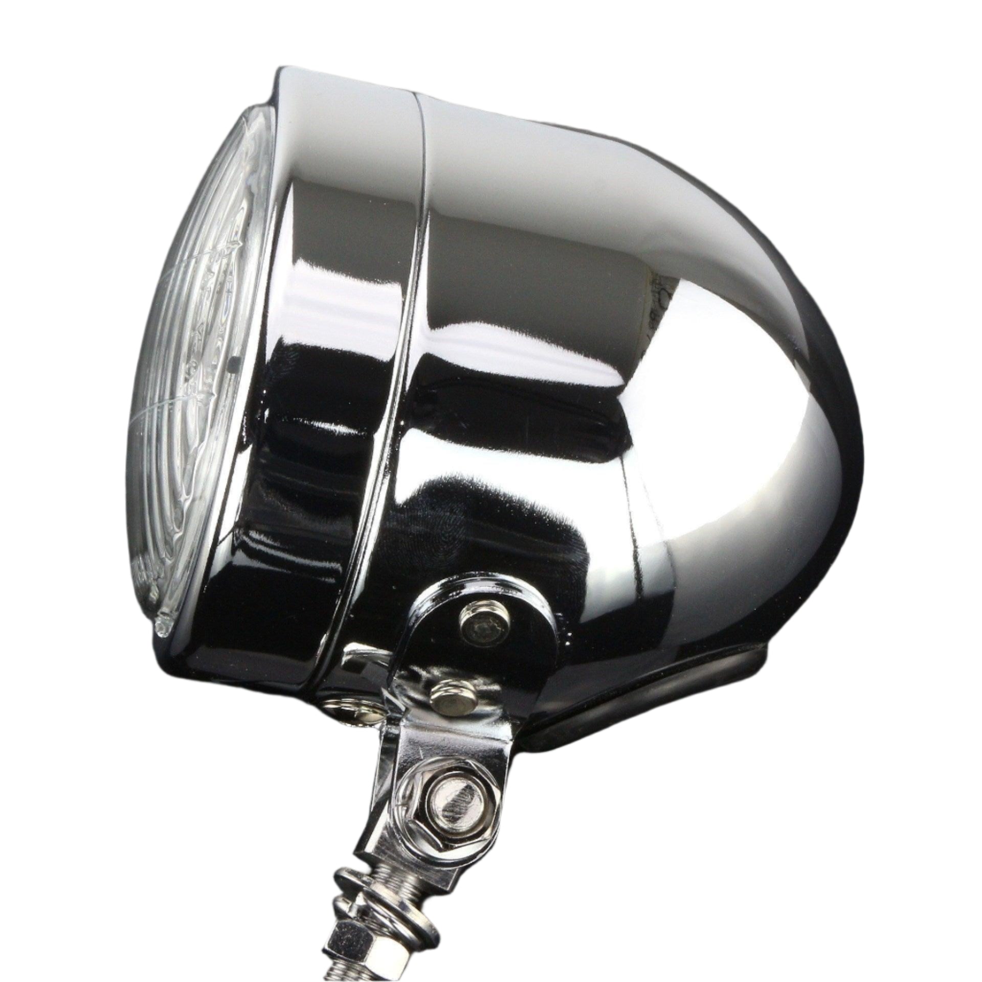 4 Inch Chrome Headlamp - Car Builder Solutions