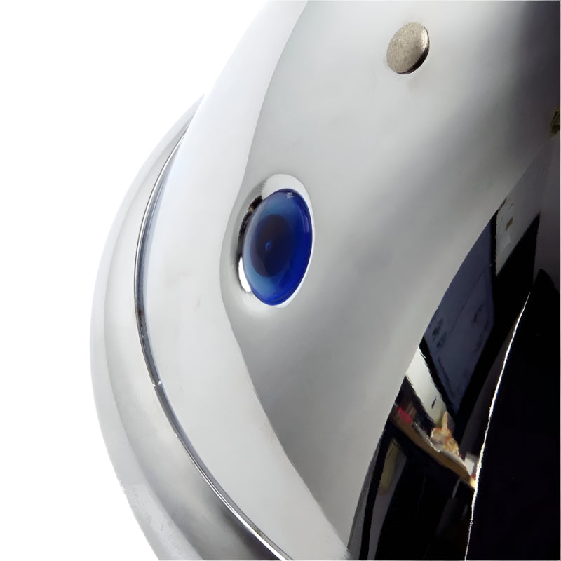 Complete Headlamp Chrome 5" Pillar Mount - Car Builder Solutions