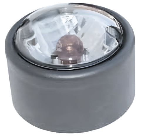 Single Round Lamp Housing Black 120mm - Car Builder Solutions