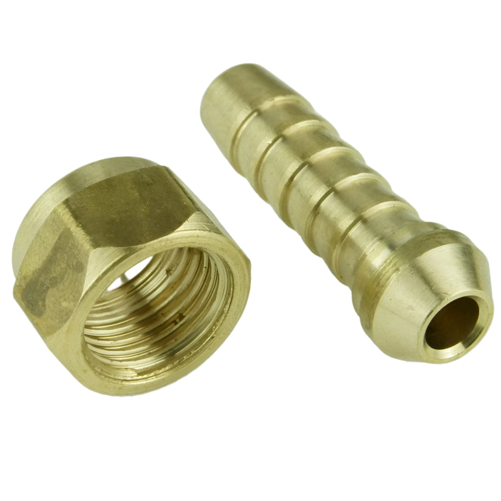 Swivelling Union 1/4" BSP Female With 8mm Hosetail - Car Builder Solutions