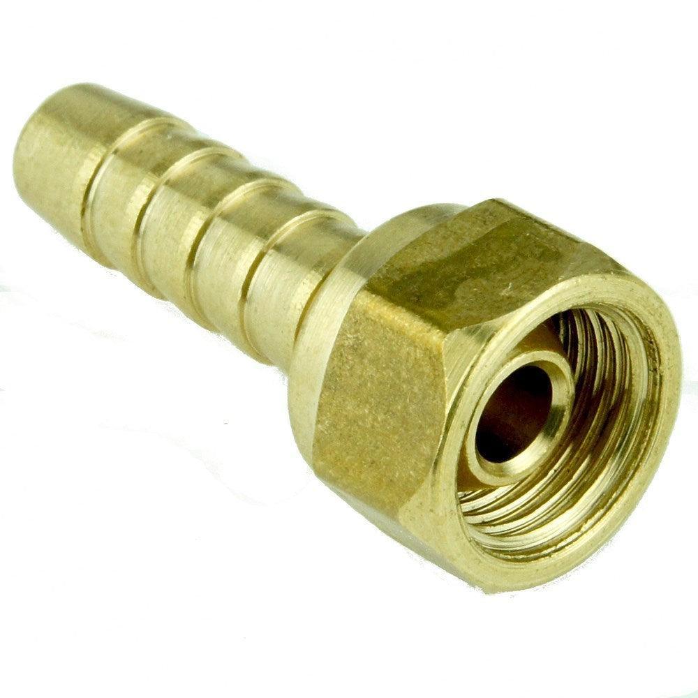 Swivelling Union 1/4" BSP Female With 8mm Hosetail - Car Builder Solutions