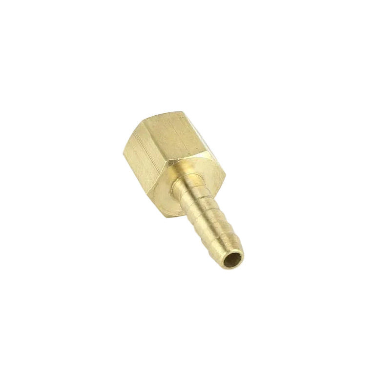 8mm Hose Barb Tail - 1/4" BSP Female Thread Straight Brass Connector Fitting F E - Foto 3