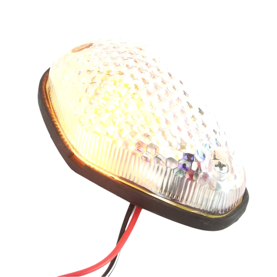 Wing Mount Clear Iridium Lens Indicators 92mm - Car Builder Solutions