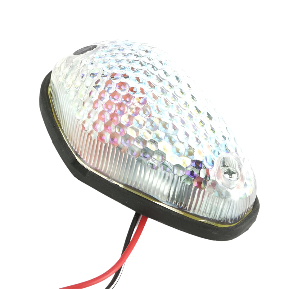 Wing Mount Clear Iridium Lens Indicators 92mm - Car Builder Solutions