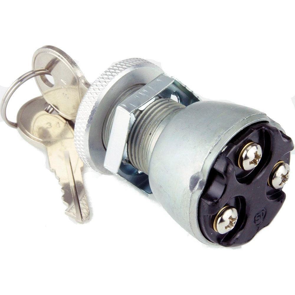 003 Key Switch Silver 3 Position Key Switch – Car Builder Solutions