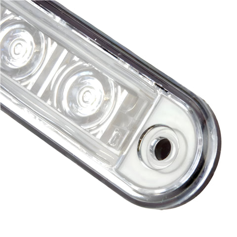 LED Stop Tail Indicator Strip Light 237mm Black - Car Builder Solutions