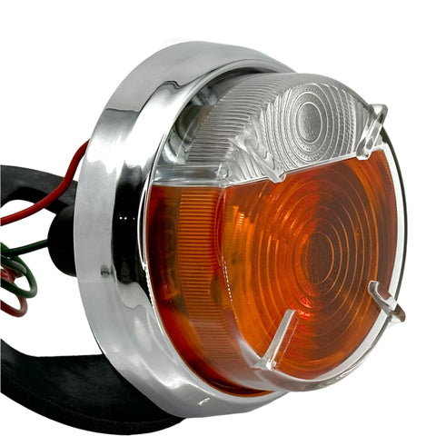 Lucas L632 Amber Flasher / Side Lamp – Classic Car Part For MGA, Morris Minor, Wolseley (13H6396)