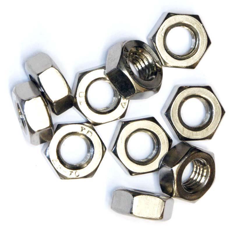 M12 Plain Nuts Pack Of 10 - Car Builder Solutions