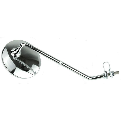 Round Chrome Stalk Mirrors - Car Builder Solutions