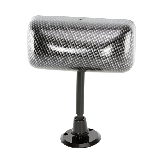 Race Style Interior Mirror Disc Mount Standard Carbon Effect 116mm - Car Builder Solutions